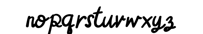 Luxurious Font LOWERCASE
