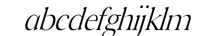 Luxurix regular Font LOWERCASE