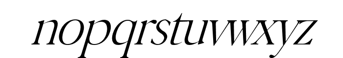 Luxurix regular Font LOWERCASE