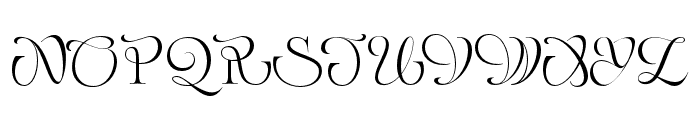 LuxuryCharm-Regular Font LOWERCASE