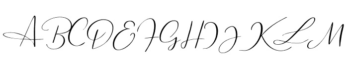 Lyche Regular Font UPPERCASE