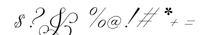Lycopodium-Regular Font OTHER CHARS