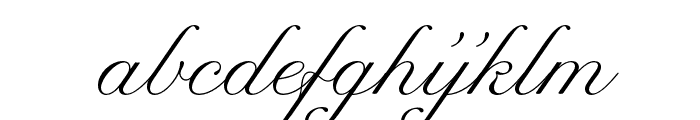 Lycopodium-Regular Font LOWERCASE