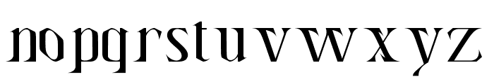 Lynova-Regular Font LOWERCASE