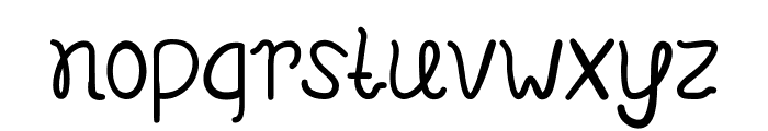 M-Summer Lemon Font LOWERCASE