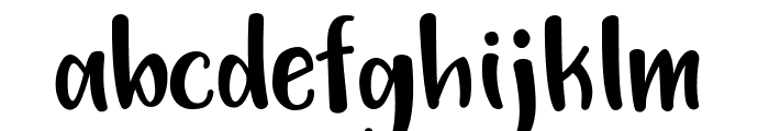 MACAROON REGULER Font LOWERCASE