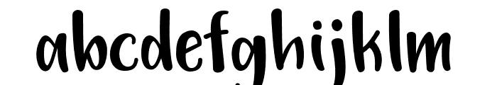 MACAROONREGULERRegular Font LOWERCASE