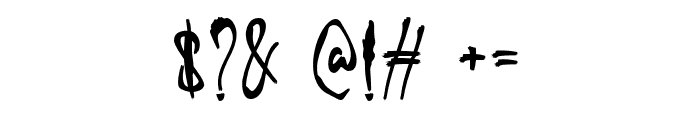 MADAMEU Regular Font OTHER CHARS