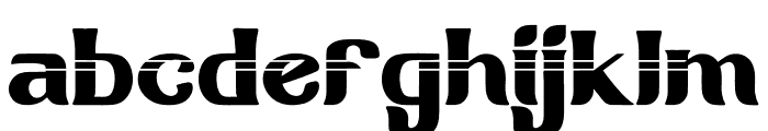 MAGHONA Font LOWERCASE