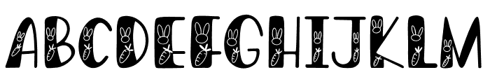 MAM Easter day Font UPPERCASE