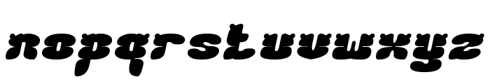 MANTIS Bold Italic Font LOWERCASE