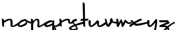 MARK Quincy Font LOWERCASE