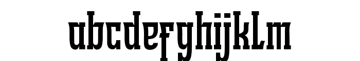 MASHOK-Regular Font LOWERCASE