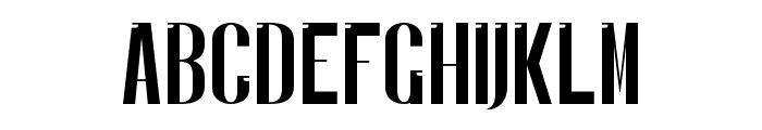 MATEKA Regular Font UPPERCASE