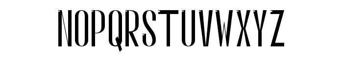 MATEKA Thin Font UPPERCASE