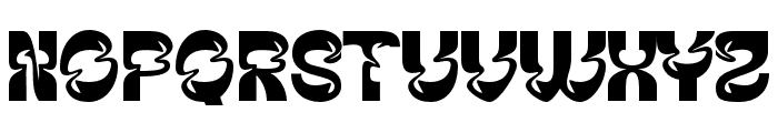 MAWUR-Regular Font UPPERCASE