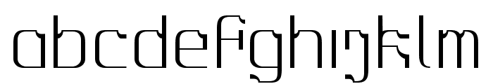 MBF Alligra Font LOWERCASE