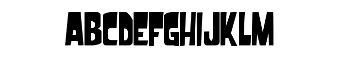 MBFGrub Font LOWERCASE