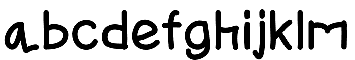 MBOELETEQ Font LOWERCASE