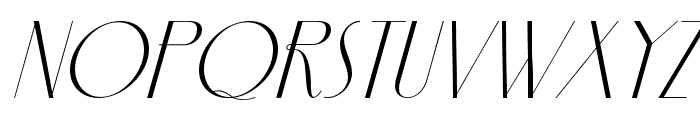 MCLASSICFONT-Italic Font UPPERCASE