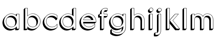 MDGROTESQUE-Regular3D Font LOWERCASE
