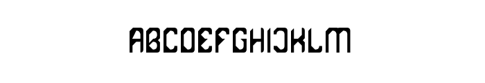 MECHA ROBOT-Light Font UPPERCASE