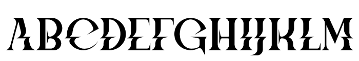 MEGPHIS Font LOWERCASE