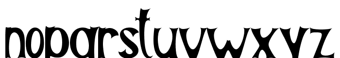 MELASTHI Font LOWERCASE