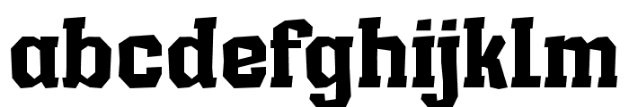 MEORUGEND-Regular Font LOWERCASE