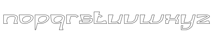 MERCURY-Hollow Font LOWERCASE