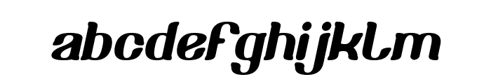 METAPHOR Bold Italic Font LOWERCASE