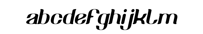 METAPHOR Italic Font LOWERCASE