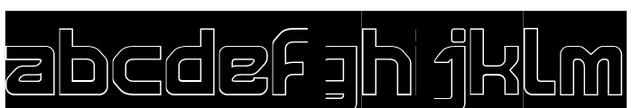 METROPOLIS-Hollow-inverse FONT