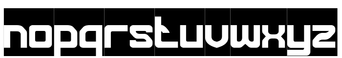 METROPOLIS-Inverse Font LOWERCASE