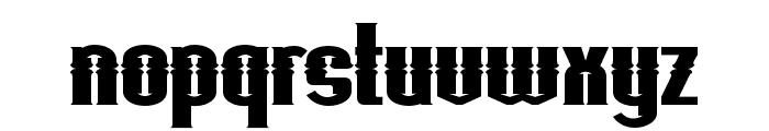 METUB-Regular Font LOWERCASE