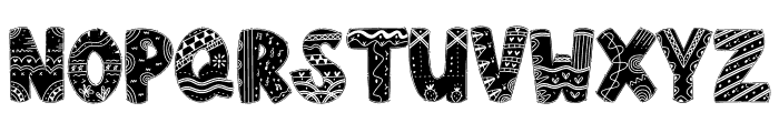 MEXICAN Font UPPERCASE