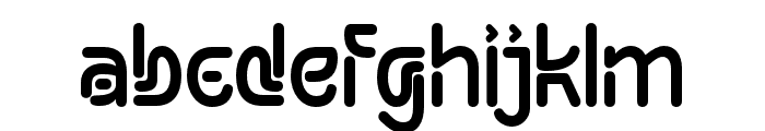 MEXURY-Regular Font LOWERCASE