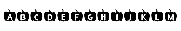 MFFallPumpkins Font LOWERCASE