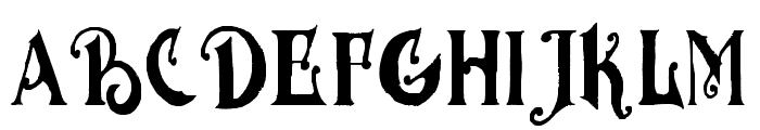 MGHVINOLIAN Font LOWERCASE