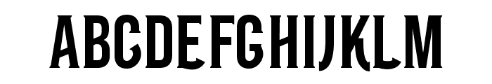 MHM BONECARVER FIVE Regular Font LOWERCASE