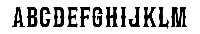 MHM BONECARVER Regular Font LOWERCASE