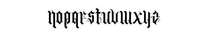 MHM Royal Absinthe Font LOWERCASE