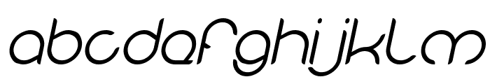MICHELLE Italic Font LOWERCASE