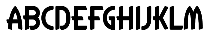 MILERIAN GLOTHIC Font UPPERCASE