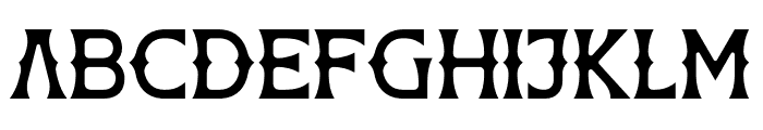 MIRNEAN Font UPPERCASE