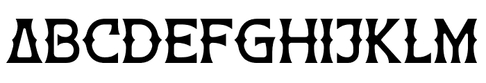 MIRNEAN Font LOWERCASE