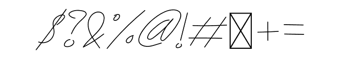 MITALICA Italic Font OTHER CHARS