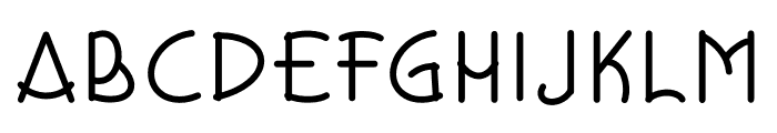 MLENGCHEG Regular Font UPPERCASE