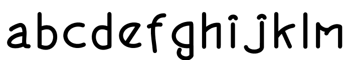 MLENGCHEG Regular Font LOWERCASE