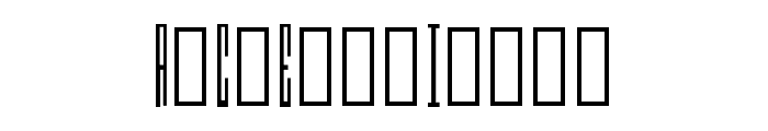 MM Vert Regular Font LOWERCASE